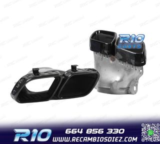 COLAS DE ESCAPE MERCEDES GLE W167 19- LOOK GLE63 NEGRO