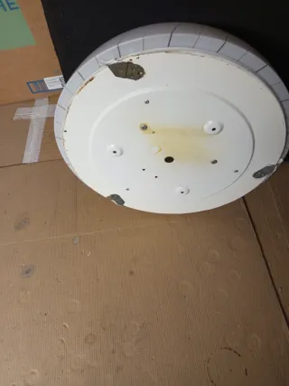 Lámpara de techo de cristal