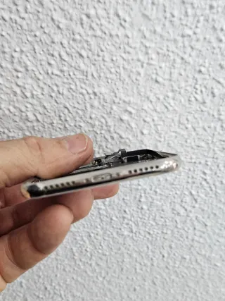 Carcasa iPhone X Plata