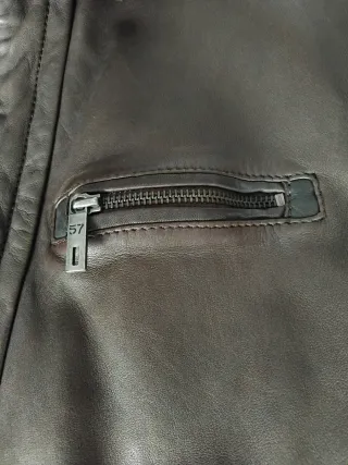 Chaqueta de Piel Chevignon Talla XL