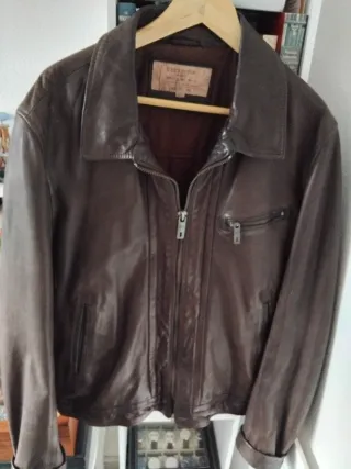 Chaqueta de Piel Chevignon Talla XL