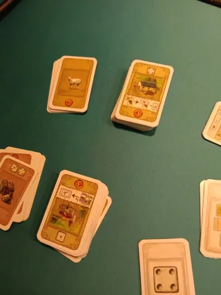 Los castillos de Borgoña - Juego de cartas