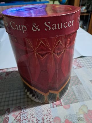 Set 6 Tazzine Caffè Espresso con Piattini