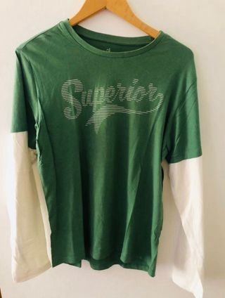 Camiseta manga larga algodón Superior