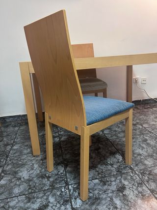 Mueble de salón modular madera y cristal