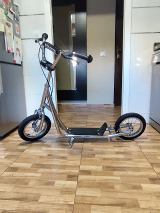 Patinete Scooter Cromado