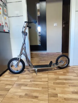 Patinete Scooter Cromado