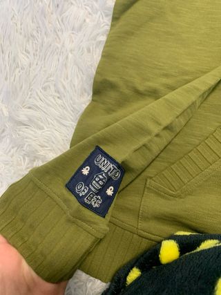 Felpa con cappuccio United Colors of Benetton