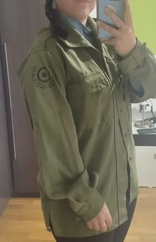 Chaqueta militar verde Vespa