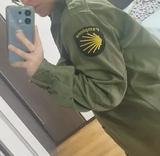 Chaqueta militar verde Vespa