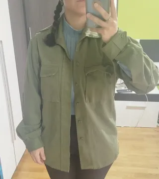 Chaqueta militar verde Vespa