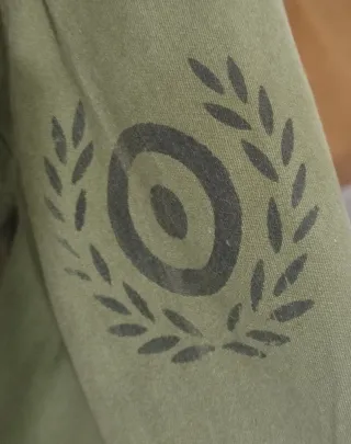 Chaqueta militar verde Vespa