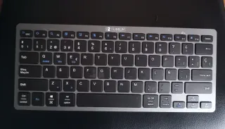 Teclado Bluetooth Subblim Gris y Negro