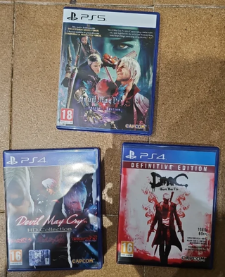 3 Juegos Devil May Cry PS4 y PS5
