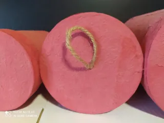 3 Botes Decoración/Organización Rojos