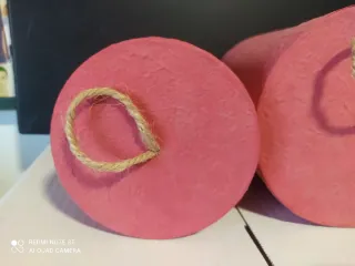 3 Botes Decoración/Organización Rojos