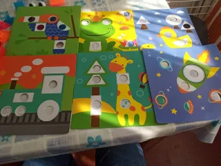 Encajables de botón para niños