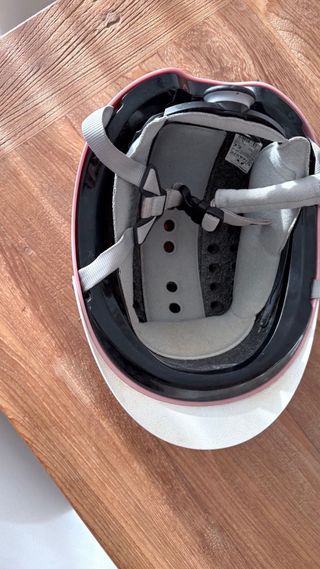 Casco equitación rosa niños talla S