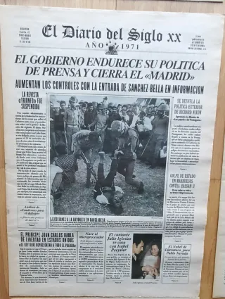 Periódico publicaciones conmemorativas