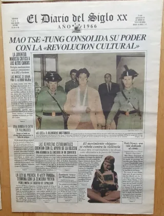 Periódico publicaciones conmemorativas