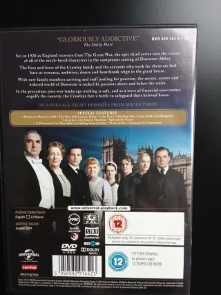 Downton Abbey Temporadas 1-3 DVD