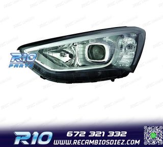 FARO IZQ HYUNDAI SANTA FE 13-17 LUZ DIURNA LED