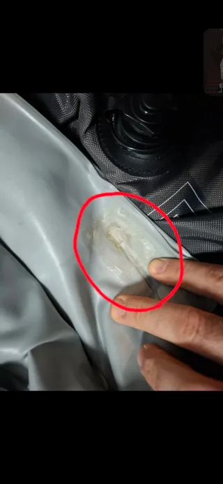 Kayak hinchable Mistral para reparar