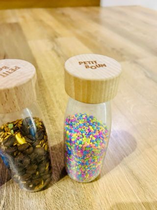 Botellas sensoriales Montessori Petit Boum