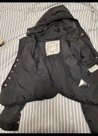 Giubbino donna nero con bottoni marca guxy