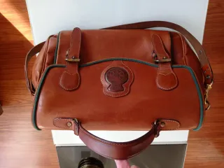 Maletín piel rosa de los vientos grabada