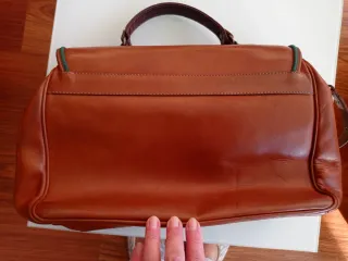 Maletín piel rosa de los vientos grabada