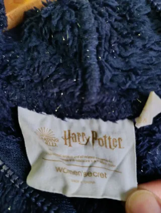 Chaqueta polar Harry Potter azul de pijama