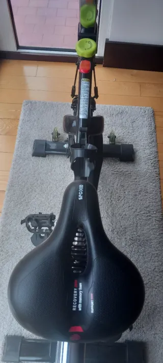 Bicicleta de Spinning Negra