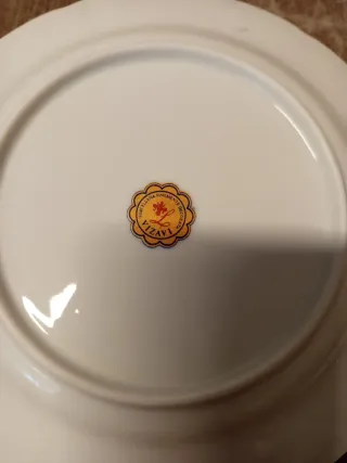 4 Piattini VIZAVI Porcellana