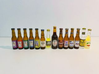 Collezione di Bottiglie Miniatura Varie