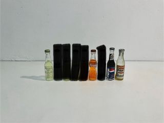 Collezione di Bottiglie Miniatura Varie