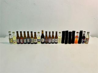 Collezione di Bottiglie Miniatura Varie