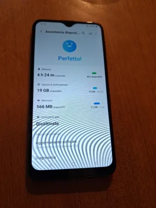 Samsung Galaxy A10 Dual SIM blu