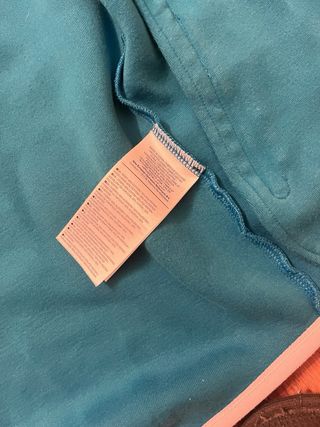 Sudadera Nike Azul con Capucha y Cremallera