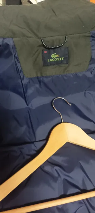 Anorak Lacoste verde NO NEGOCIABLE