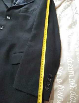 Giacca 3 bottoni nera