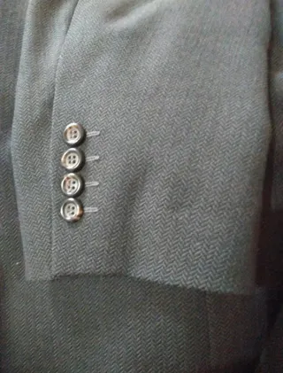 Giacca 3 bottoni nera