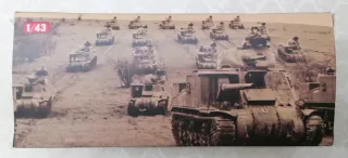 Tanque Tiger I Alemán 1/43 en Caja