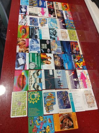 50 tarjetas telefónicas de Alemania