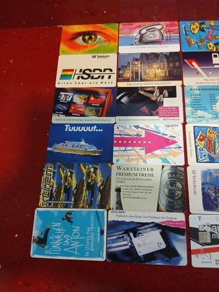 50 tarjetas telefónicas de Alemania