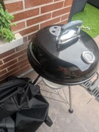 Barbacoa Weber Compact Kettle 47cm + Funda