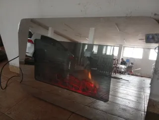 CALEFACTOR ELECTRICO IMITACION COCINA DE LEÑA