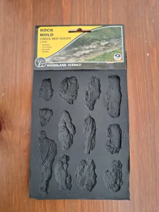 Kit Moldeo Rocas Woodland Scenics C1246 y C1234