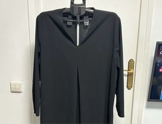 Vestido negro largo talla XXXL Tallas grandes.