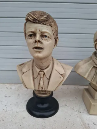 Sculture A. Giannetti R. Kennedy Papa Giovanni